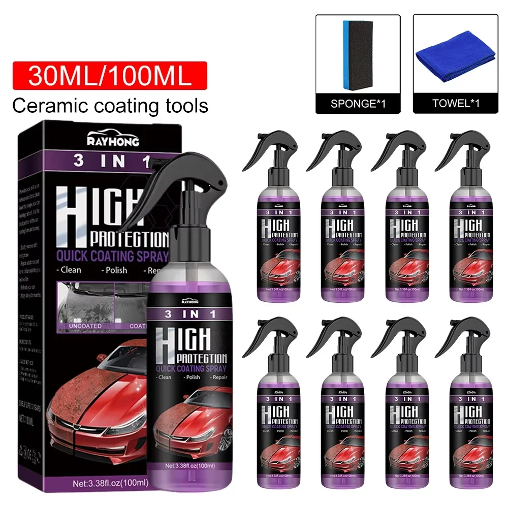 3 в 1, спрей для быстрого покрытия, высокая защита, блестящая броня, керамический щиток для мойки автомобиля, покрытие для очистки, нано-полировальная краска, воск Amagi
3 в 1, спрей для быстрого покрытия, высокая защита, блестящая броня, керамический щиток для мойки автомобиля, покрытие для очистки, нано-полировальная краска, воск Amagi