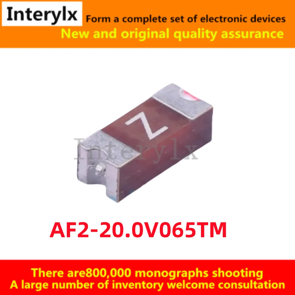 10-100Pcs/Lot Original genuine AEM AF2-20.0V065TM AF2-20.0V065 20A 65V 2410 Patch fuse silk screen printing Z
10-100Pcs/Lot Original genuine AEM AF2-20.0V065TM AF2-20.0V065 20A 65V 2410 Patch fuse silk screen printing Z