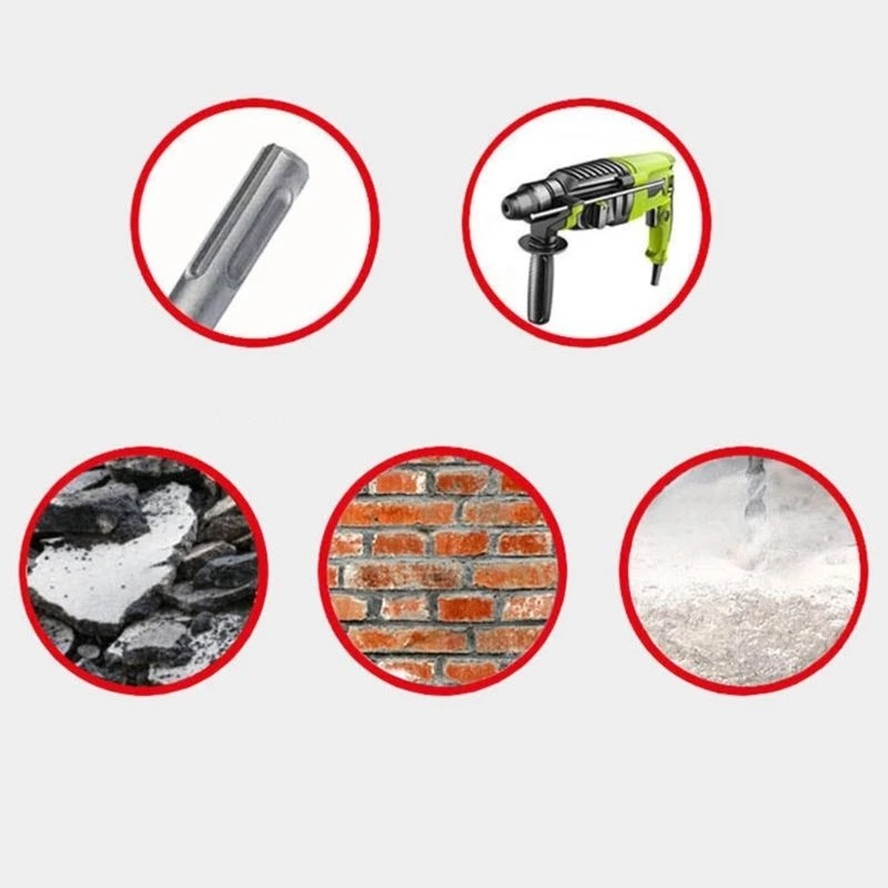 Y5GD SDS Shank Set Electric Hammer Point Flat Drill Bit For Tile Cement
Y5GD SDS Shank Set Electric Hammer Point Flat Drill Bit For Tile Cement