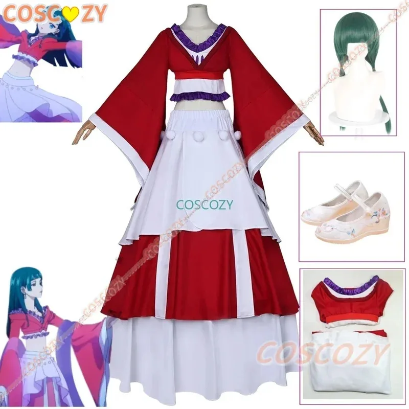Anime Apothecary Diaries Maomao Cosplay Fantasia Stage Costume Disguise For Women Adult Red Dress Carnival Wig Suit Shoes
Anime Apothecary Diaries Maomao Cosplay Fantasia Stage Costume Disguise For Women Adult Red Dress Carnival Wig Suit Shoes