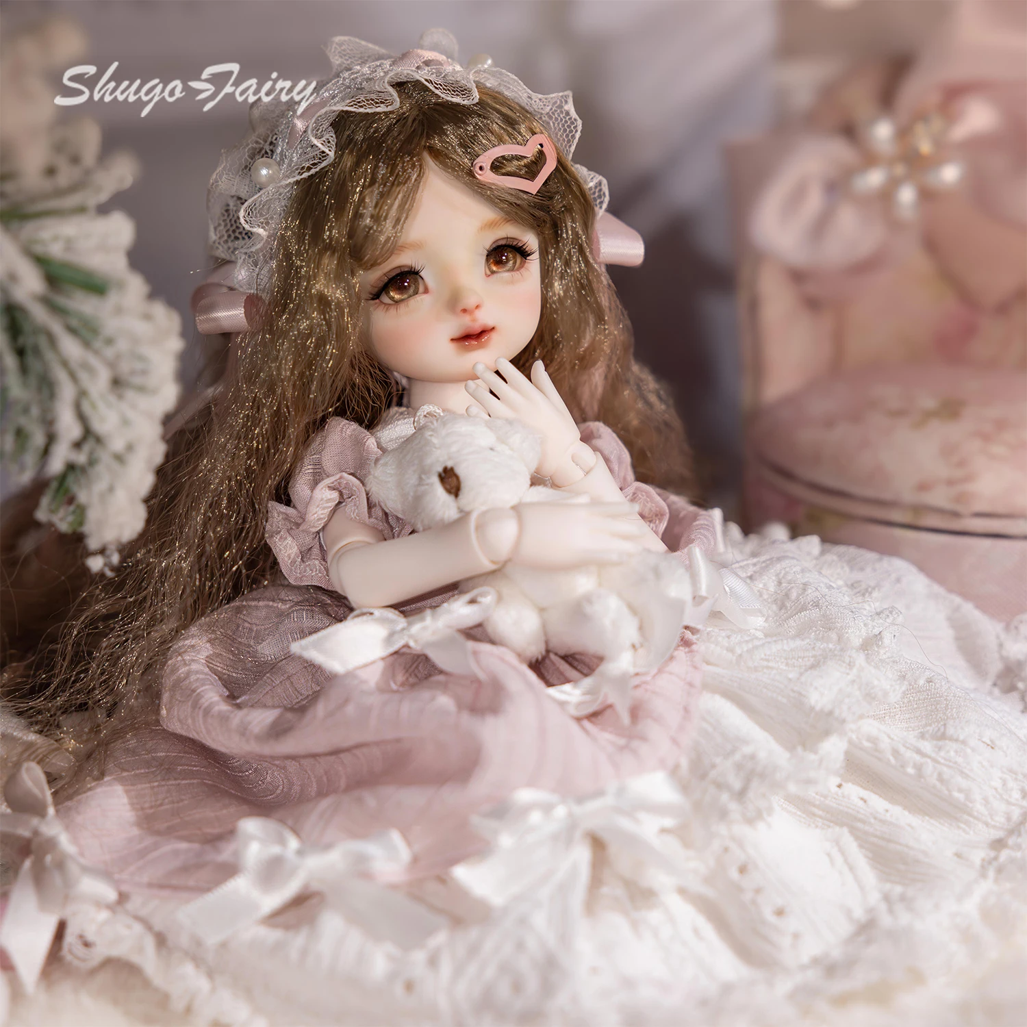 Yenny F Ball Jointed Doll 1/6 ShugaFairy Ball Jointed Doll Fullset Sweet Lolita Style A Crystal Resin Figure Girl Gift
Yenny F Ball Jointed Doll 1/6 ShugaFairy Ball Jointed Doll Fullset Sweet Lolita Style A Crystal Resin Figure Girl Gift