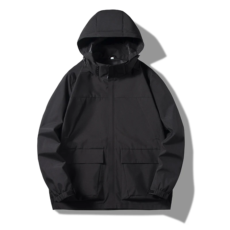 Men's Windproof Lightweight Jacket Spring Outdoor Coat Water Resistant Windbreaker with Pockets Casual Single-Layer for Men
Men's Windproof Lightweight Jacket Spring Outdoor Coat Water Resistant Windbreaker with Pockets Casual Single-Layer for Men
