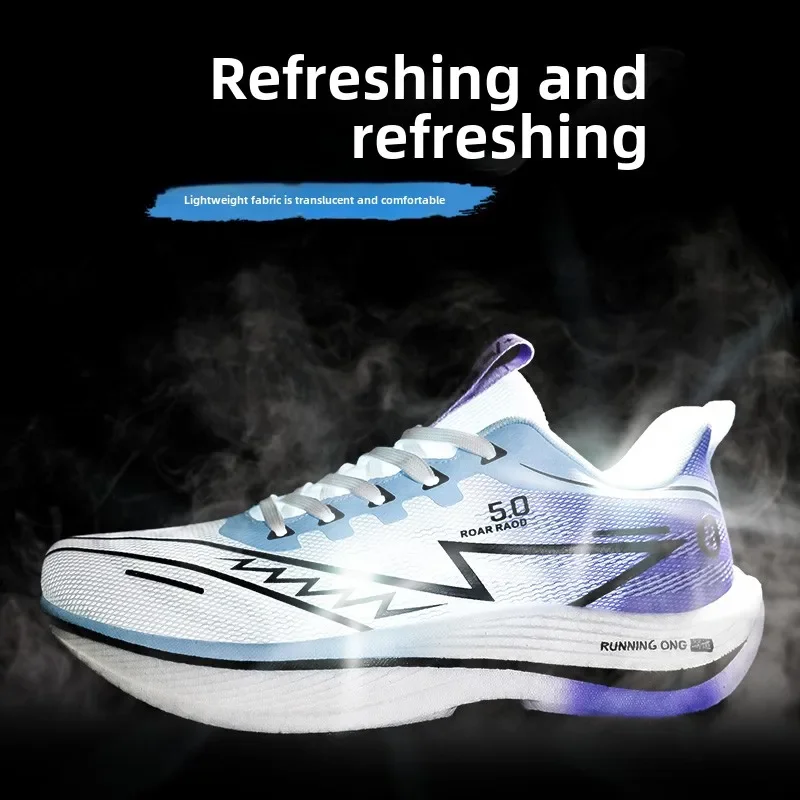 Men's Shoes Carbon Plate Cushioning Road Running Shoes Fashionable Printed Lace Up Tennis Shoes Non-slip Breathable Sports Shoes
Men's Shoes Carbon Plate Cushioning Road Running Shoes Fashionable Printed Lace Up Tennis Shoes Non-slip Breathable Sports Shoes