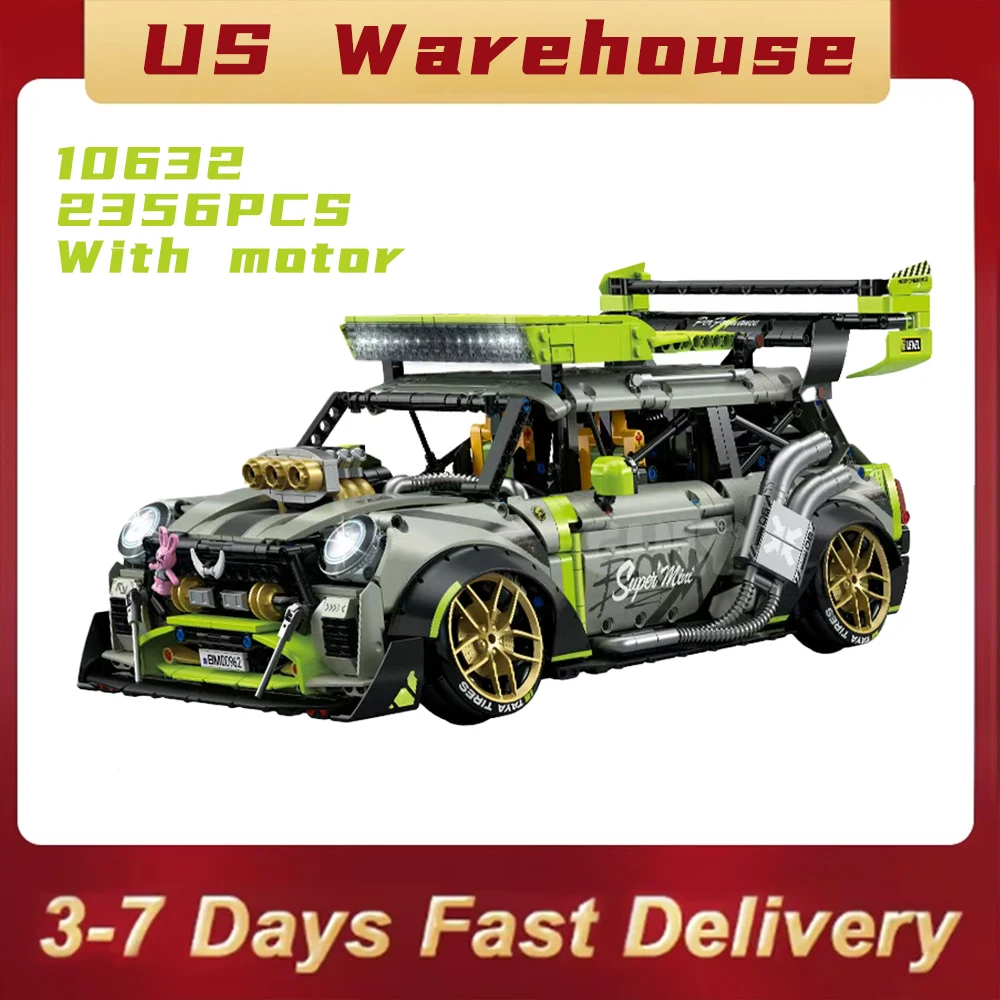 1:10 Scale MOC Technical RC Sports Car Building Blocks Kit with Motor DIY Assemble Racing Model Gift for Kids Adults Bricks Gift
1:10 Scale MOC Technical RC Sports Car Building Blocks Kit with Motor DIY Assemble Racing Model Gift for Kids Adults Bricks Gift