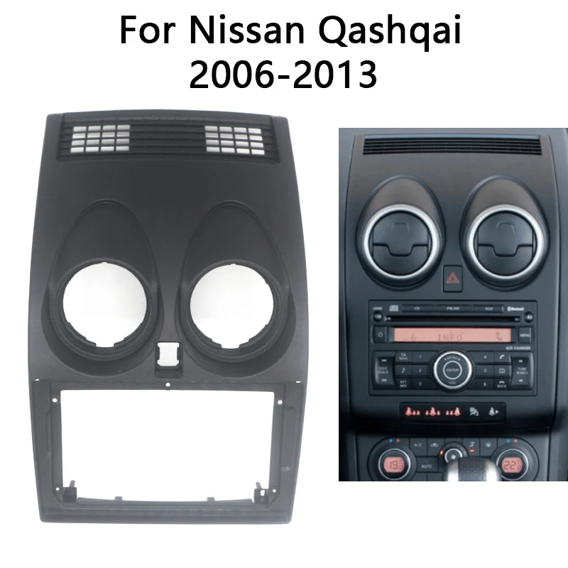 9 inch Car Radio Frame Kit For NISSAN Qashqai 2006-2013 Auto Stereo Install Dash Panel Mounting Fascia Trim Bezel Faceplate
9 inch Car Radio Frame Kit For NISSAN Qashqai 2006-2013 Auto Stereo Install Dash Panel Mounting Fascia Trim Bezel Faceplate