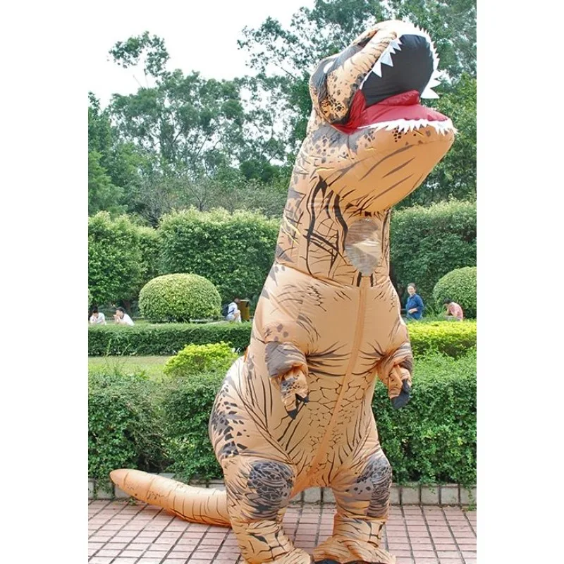 Fun inflatable Tyrannosaurus costume suitable for Jurassic dinosaur theme party and Halloween cosplay holiday gifts
Fun inflatable Tyrannosaurus costume suitable for Jurassic dinosaur theme party and Halloween cosplay holiday gifts