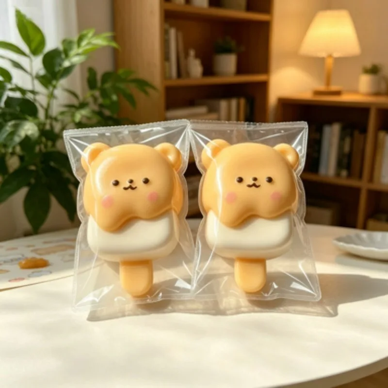HeFengCL-The New Cute Bear Popsicle Squishy Toy, Taba Squishy Toy - with Slow Rebound Texture, Soothing to Play with. Perfect as a Decoration for Restaurant or Food Truck Tables, Also Ideal for Birthday Party Setups. It's a Top Choice for Holiday
HeFengCL-The New Cute Bear Popsicle Squishy Toy, Taba Squishy Toy - with Slow Rebound Texture, Soothing to Play with. Perfect as a Decoration for Restaurant or Food Truck Tables, Also Ideal for Birthday Party Setups. It's a Top Choice for Holiday