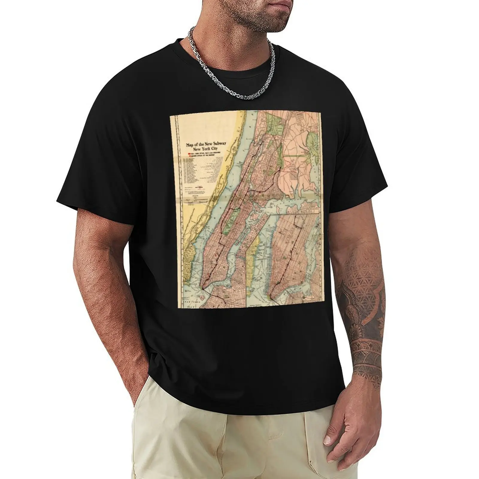 Vintage NYC Subway Map (1903) T-Shirt Comfortable Workout Short Sleeve Shirt
Vintage NYC Subway Map (1903) T-Shirt Comfortable Workout Short Sleeve Shirt
