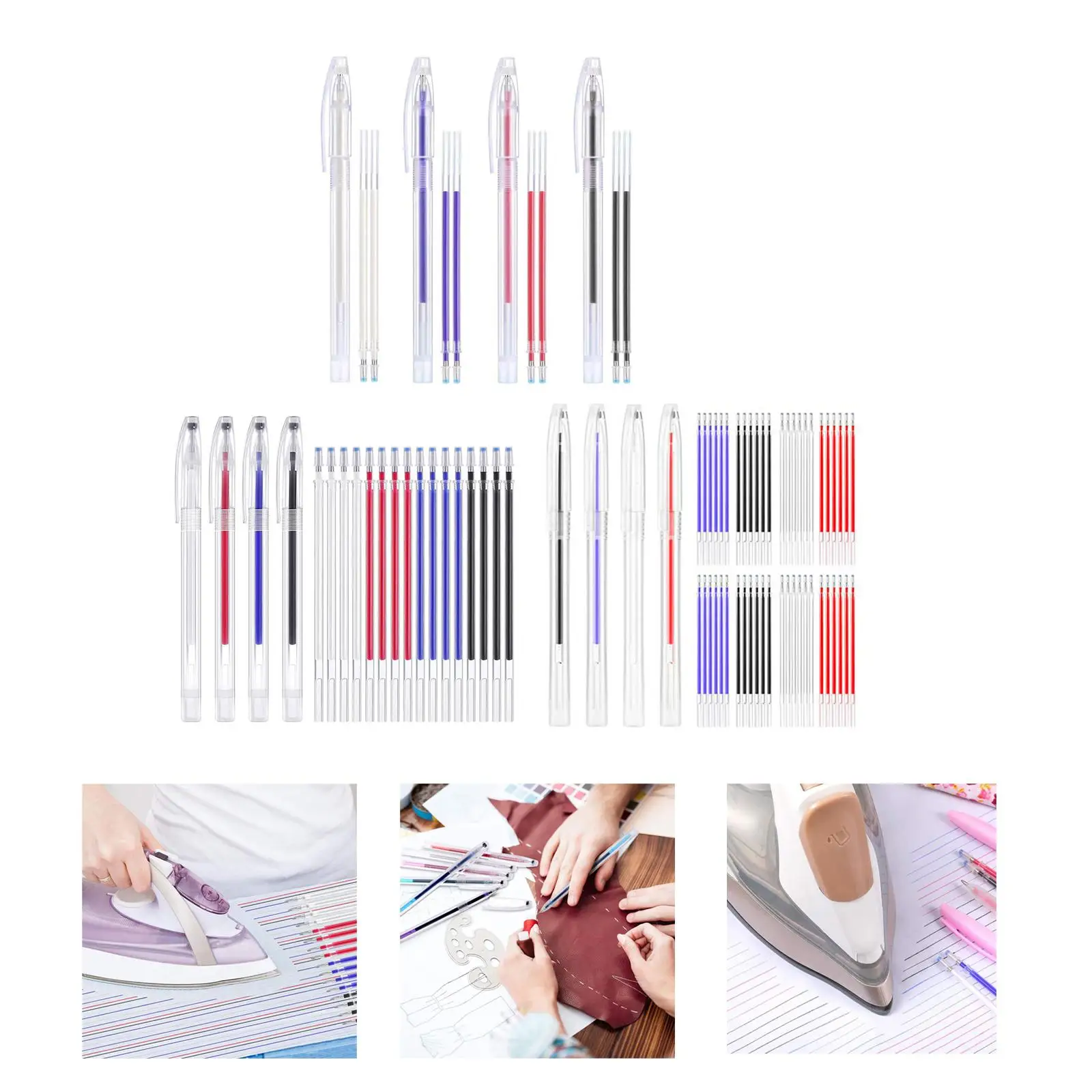 Heat Erasable Markers with Replacement for Tailoring And Sewing, Needlework, Embroidery, Surface
Heat Erasable Markers with Replacement for Tailoring And Sewing, Needlework, Embroidery, Surface