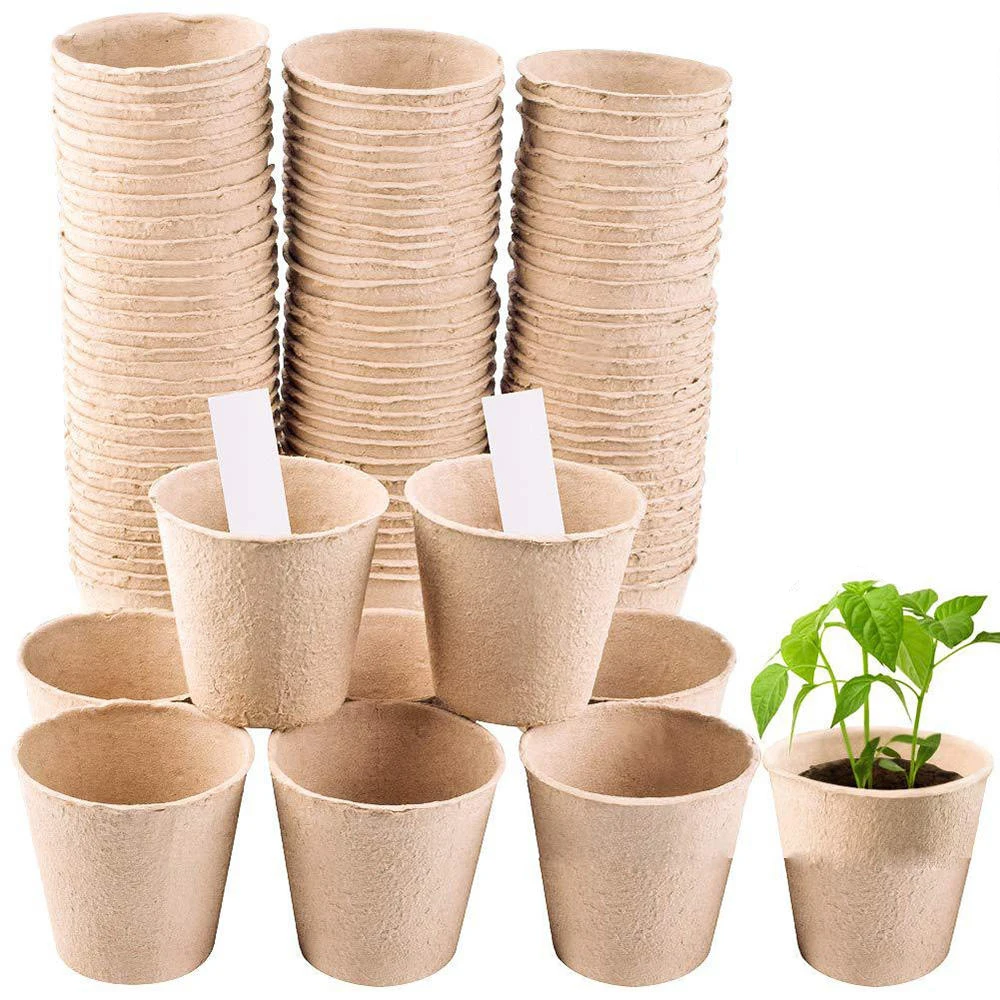 50 Pcs 6cm Garden Round Peat Pots Plant Seedling Starters Cups Nursery Herb Seed Tray Planting Tools Eco-friendly Biodegradable
50 Pcs 6cm Garden Round Peat Pots Plant Seedling Starters Cups Nursery Herb Seed Tray Planting Tools Eco-friendly Biodegradable