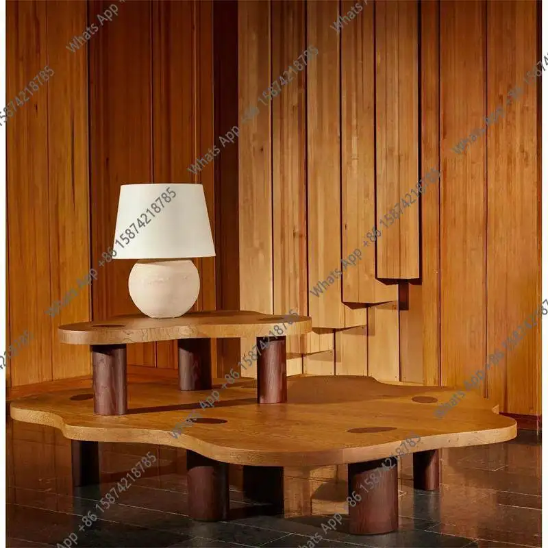 Medieval retro creative living room cloud coffee table designer personality irregular special-shaped solid wood tea table
Medieval retro creative living room cloud coffee table designer personality irregular special-shaped solid wood tea table