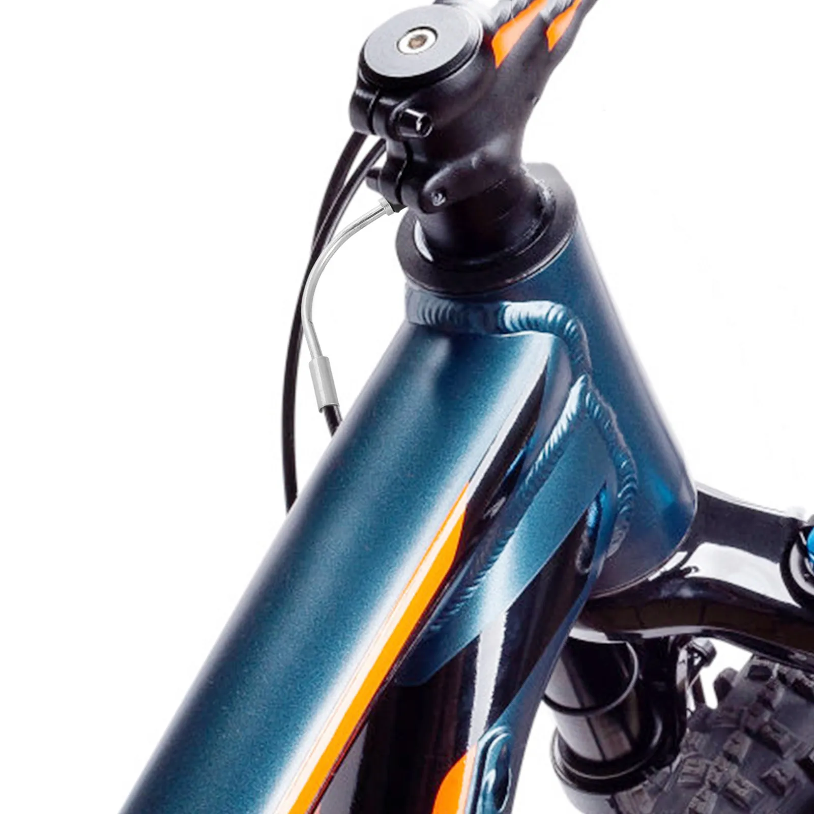 2Sets Bike Noodle with Rubber Sleeve Precision Engineered for Smooth Cable Routing Compatible with Urban Mountain Road
2Sets Bike Noodle with Rubber Sleeve Precision Engineered for Smooth Cable Routing Compatible with Urban Mountain Road