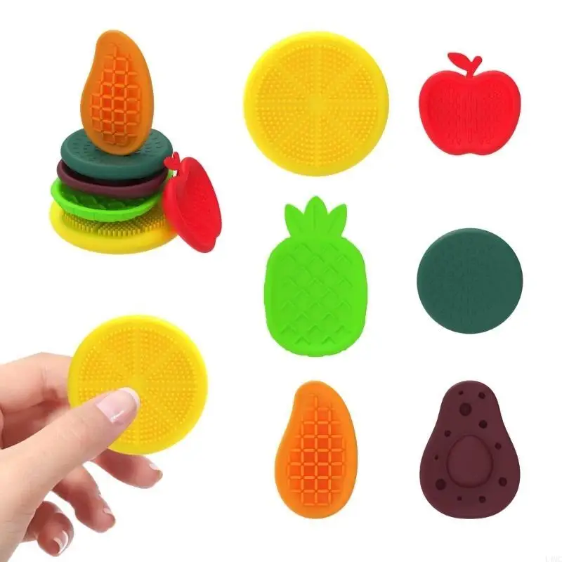 6Pieces Calming Tactiled Stone Pad For Children with Autism Relaxing and Calming L4MC
6Pieces Calming Tactiled Stone Pad For Children with Autism Relaxing and Calming L4MC