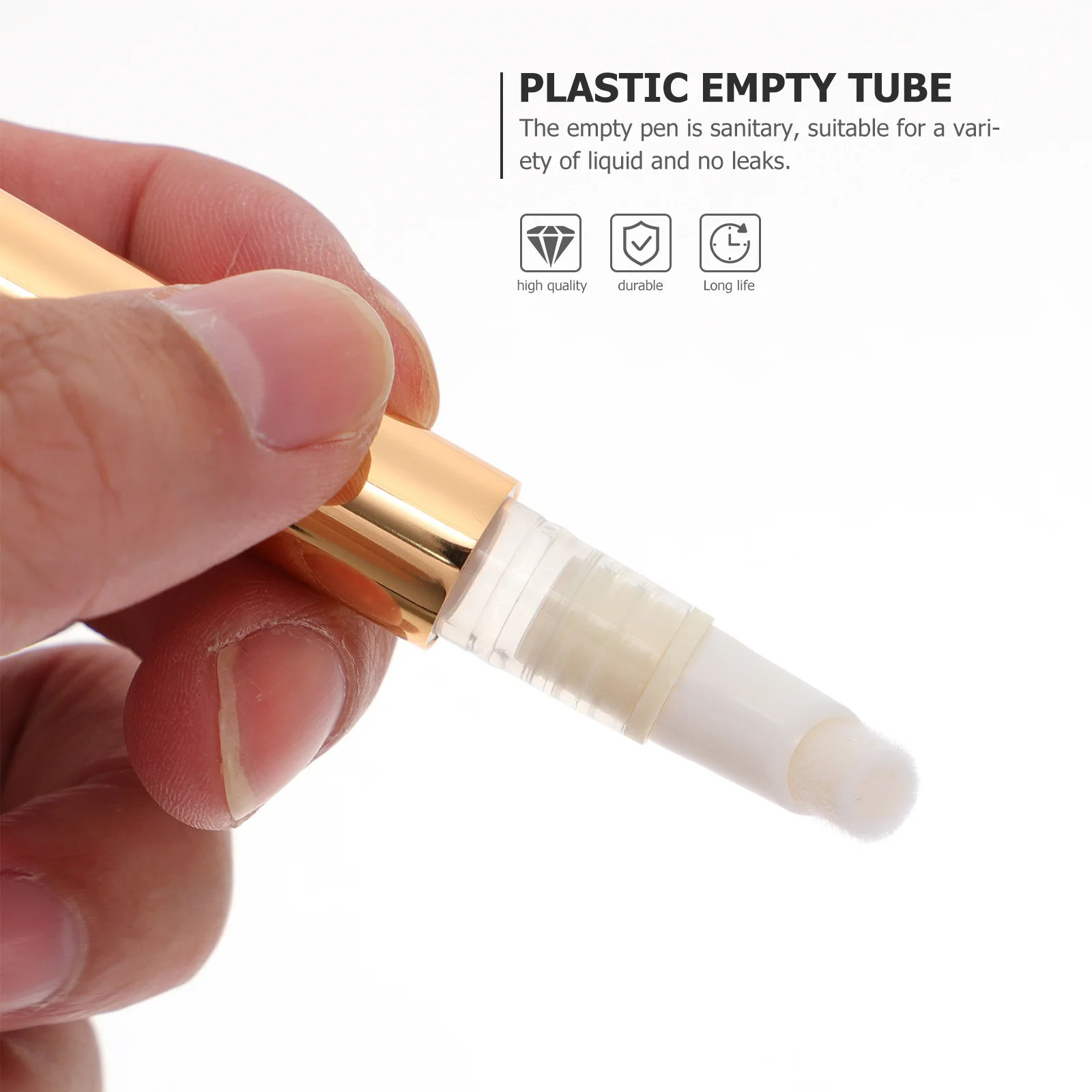 6pcs 3Ml Empty Lip Gloss Tube For Eyelash Growth Liquid Nail Oil Pen Container Travel Makeup Applicator Manicure Tool
6pcs 3Ml Empty Lip Gloss Tube For Eyelash Growth Liquid Nail Oil Pen Container Travel Makeup Applicator Manicure Tool