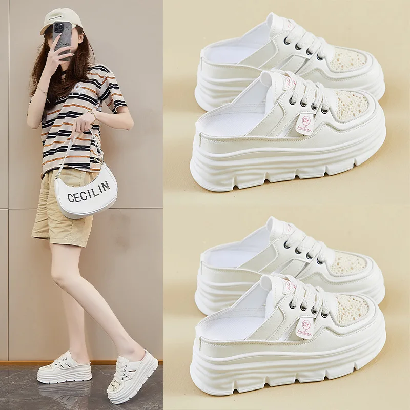 Женские кроссовки на плоской подошве, спортивная обувь, шлепанцы, сандалии с открытой пяткой, лето 202, повседневные брендовые прогулочные кроссовки Mujer, шлепанцы
Женские кроссовки на плоской подошве, спортивная обувь, шлепанцы, сандалии с открытой пяткой, лето 202, повседневные брендовые прогулочные кроссовки Mujer, шлепанцы