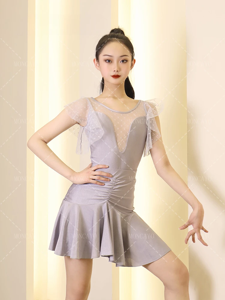 Tango Rumba Latin Dance Dress Girls Standard Ballroom Dance Competition Dresses Kids Latin Practice Dress Samba Dance Clothes
Tango Rumba Latin Dance Dress Girls Standard Ballroom Dance Competition Dresses Kids Latin Practice Dress Samba Dance Clothes