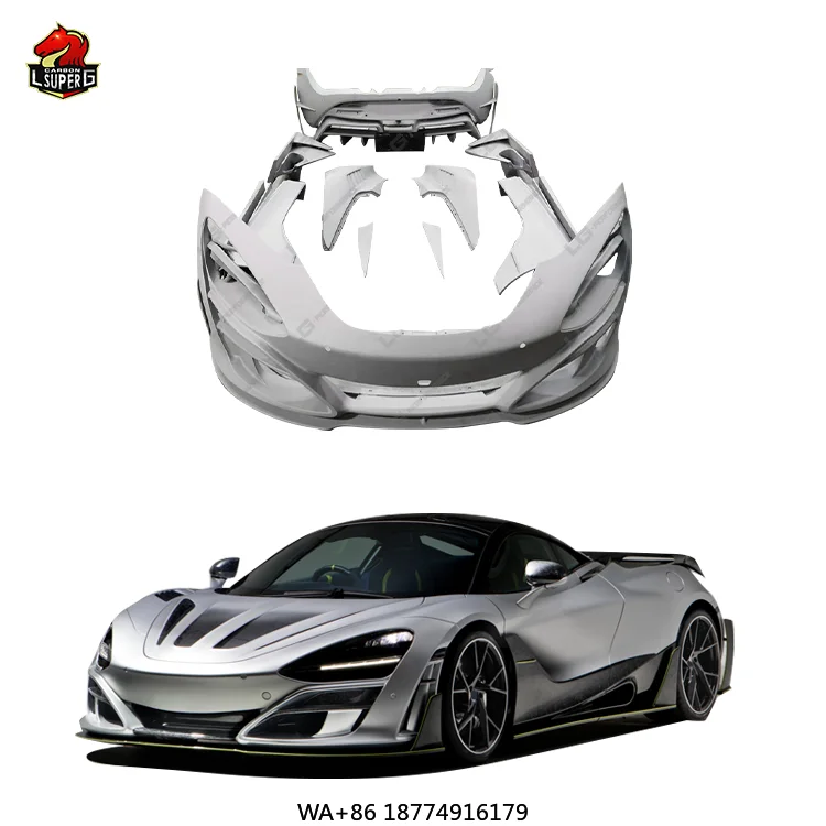 Передние боковые юбки из углеродного волокна, задний диффузор, спойлер, комплект кузова для 720S и Spider 2017-2023 MSO Style Body Kit
Передние боковые юбки из углеродного волокна, задний диффузор, спойлер, комплект кузова для 720S и Spider 2017-2023 MSO Style Body Kit