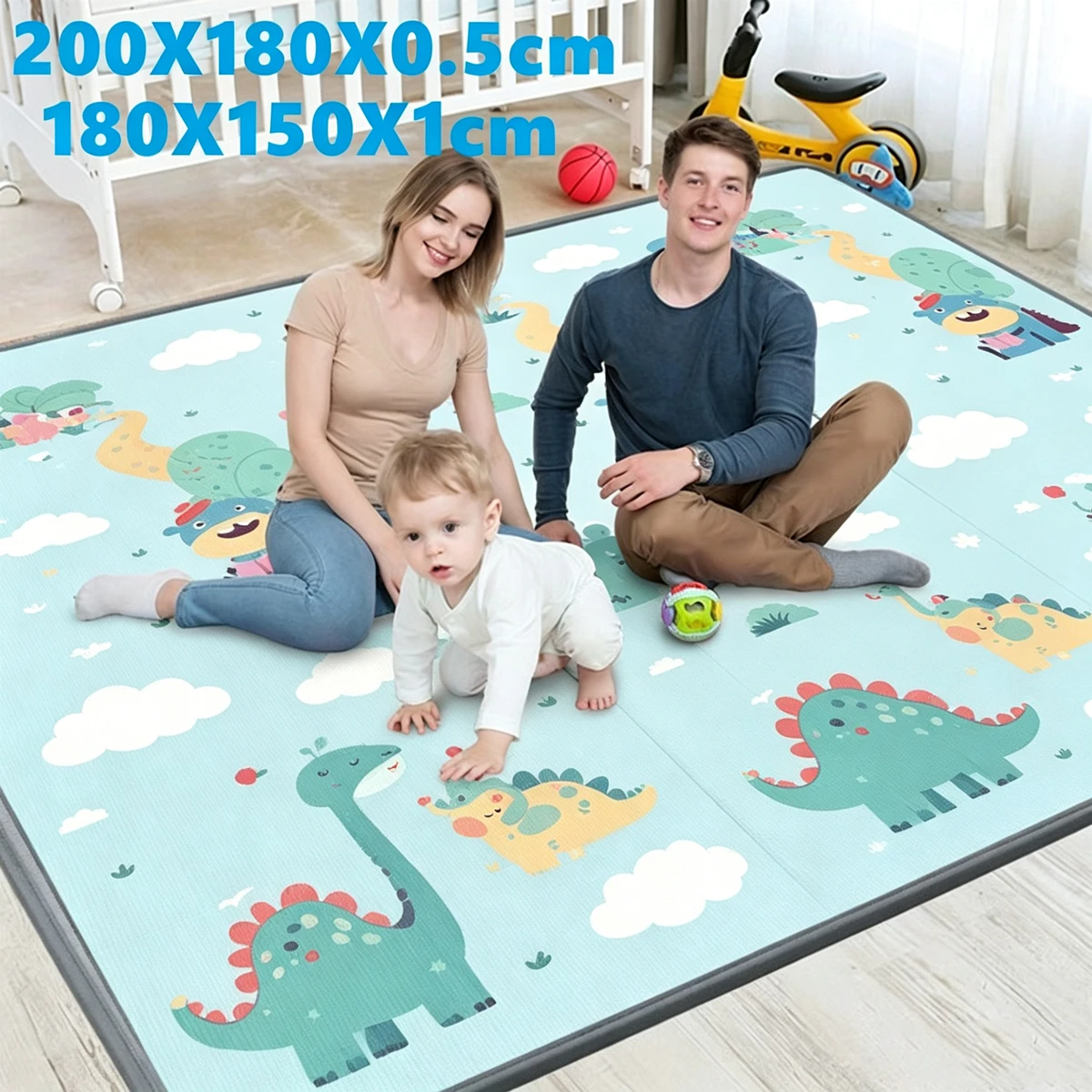Large Size Thickening Baby Play Mat Toy for Children Safety Rug Playmat Developing Mat Baby Room Crawling Pad Folding Mat Carpet
Large Size Thickening Baby Play Mat Toy for Children Safety Rug Playmat Developing Mat Baby Room Crawling Pad Folding Mat Carpet