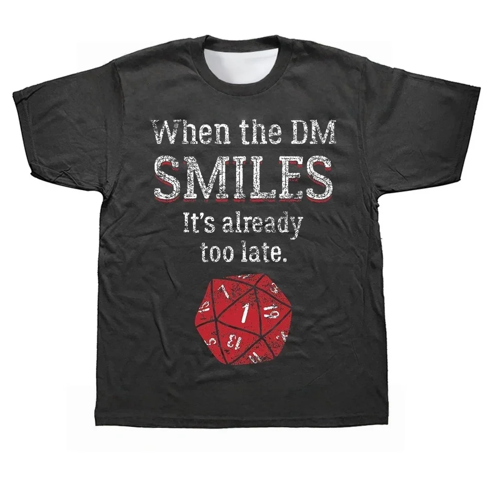 Новинка Dungeon Dragon Speed Drying Футболка с узором Street с коротким рукавом У меня есть план D20 Dice Ролевая игра Мужской и женский
Новинка Dungeon Dragon Speed Drying Футболка с узором Street с коротким рукавом У меня есть план D20 Dice Ролевая игра Мужской и женский