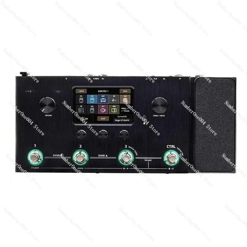 MP-100 Guitar Bass Amp Modeling IR Cabinets Simulation Multi-Effects Expression Pedal Stereo OTG Audio Interface
MP-100 Guitar Bass Amp Modeling IR Cabinets Simulation Multi-Effects Expression Pedal Stereo OTG Audio Interface