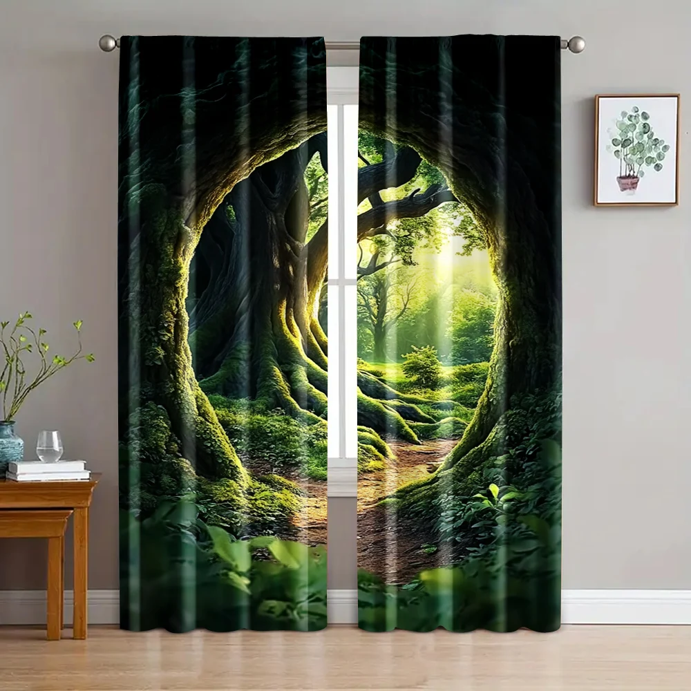2pc, Drapes forest 100% Polyester,Without Electricity Festive Backdrops Applies to Party Decor bedroom decor
2pc, Drapes forest 100% Polyester,Without Electricity Festive Backdrops Applies to Party Decor bedroom decor