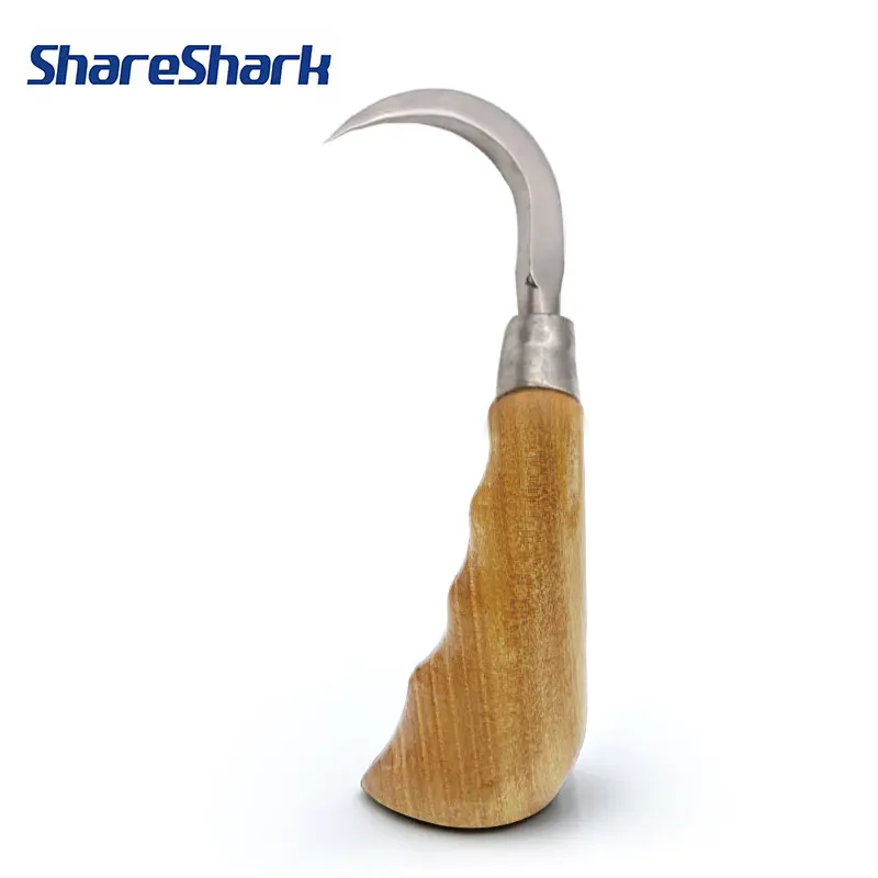 ShareShark Stainless Steel Curved Knife Sharp Fish Spear Must-Have Fishing Tool for Outdoor Fishing
ShareShark Stainless Steel Curved Knife Sharp Fish Spear Must-Have Fishing Tool for Outdoor Fishing