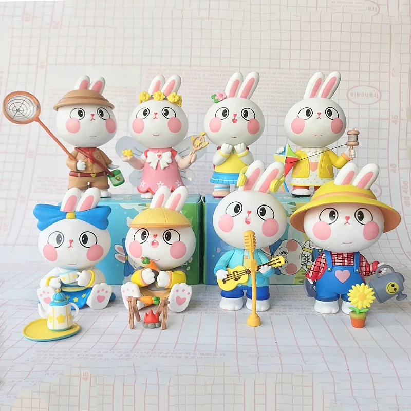 Lucky Rabbit Series Blind Box Surprise Cute Girl'S Heart Trendy Play Creative Ornaments Cute Mystery Box Easter Gift Toys
Lucky Rabbit Series Blind Box Surprise Cute Girl'S Heart Trendy Play Creative Ornaments Cute Mystery Box Easter Gift Toys