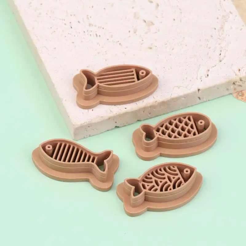 1/4pc Cute Fish Polymer Clay Cutter For Soft Ceramic Pottery DIY, Earrings Jewelry Cutting Mold
1/4pc Cute Fish Polymer Clay Cutter For Soft Ceramic Pottery DIY, Earrings Jewelry Cutting Mold
