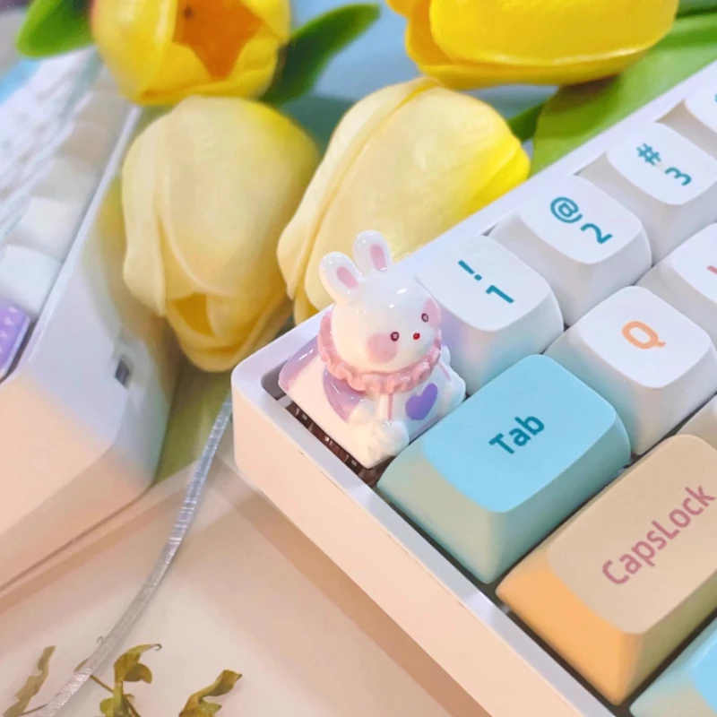 MiFuny милый кролик колпачки для клавиш глина Kawaii Artisan колпачки для клавиш настраиваемые колпачки для механической клавиатуры аксессуары для геймеров подарки для девочек
MiFuny милый кролик колпачки для клавиш глина Kawaii Artisan колпачки для клавиш настраиваемые колпачки для механической клавиатуры аксессуары для геймеров подарки для девочек
