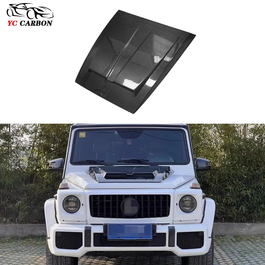 For Mercedes-Benz G class W464 G500 G55 G63 G350 Carbon Fiber Car Front Bumper Engine Hood Bonnet Vent Cover Parts Body kit
For Mercedes-Benz G class W464 G500 G55 G63 G350 Carbon Fiber Car Front Bumper Engine Hood Bonnet Vent Cover Parts Body kit