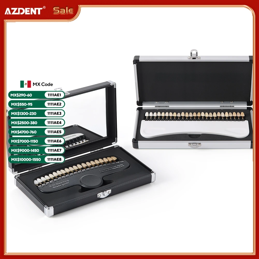 Руководство по тени для зубов, профессиональный фарфор, 3D мастер, компаратор для отбеливания зубов, зубная насадка, колориметрическая пластина, 20/25 цветов
Руководство по тени для зубов, профессиональный фарфор, 3D мастер, компаратор для отбеливания зубов, зубная насадка, колориметрическая пластина, 20/25 цветов