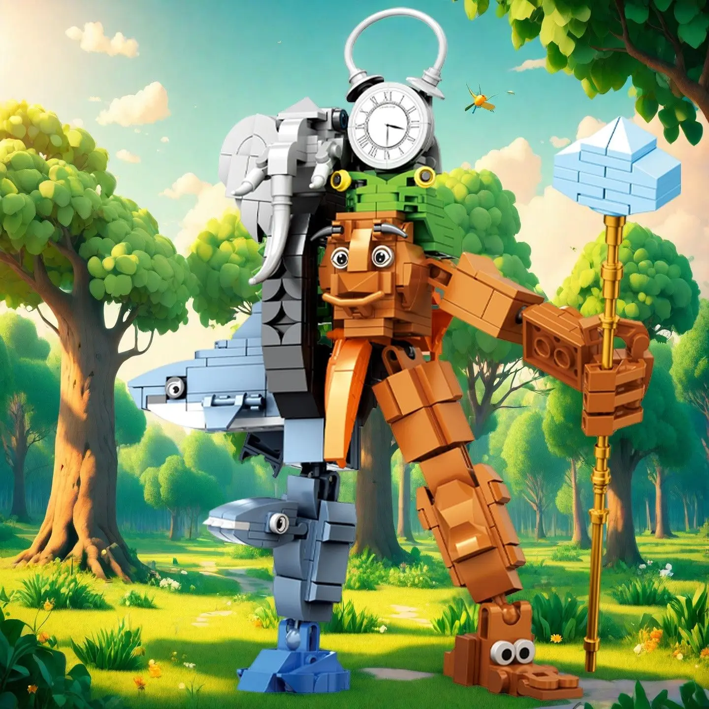 MOC Brainrot Bricks Tung Tung Sahur Италия Tralalero Tralala Строительные блоки Забавная сборная игрушка для ребенка на день рождения, Рождественский подарок
MOC Brainrot Bricks Tung Tung Sahur Италия Tralalero Tralala Строительные блоки Забавная сборная игрушка для ребенка на день рождения, Рождественский подарок