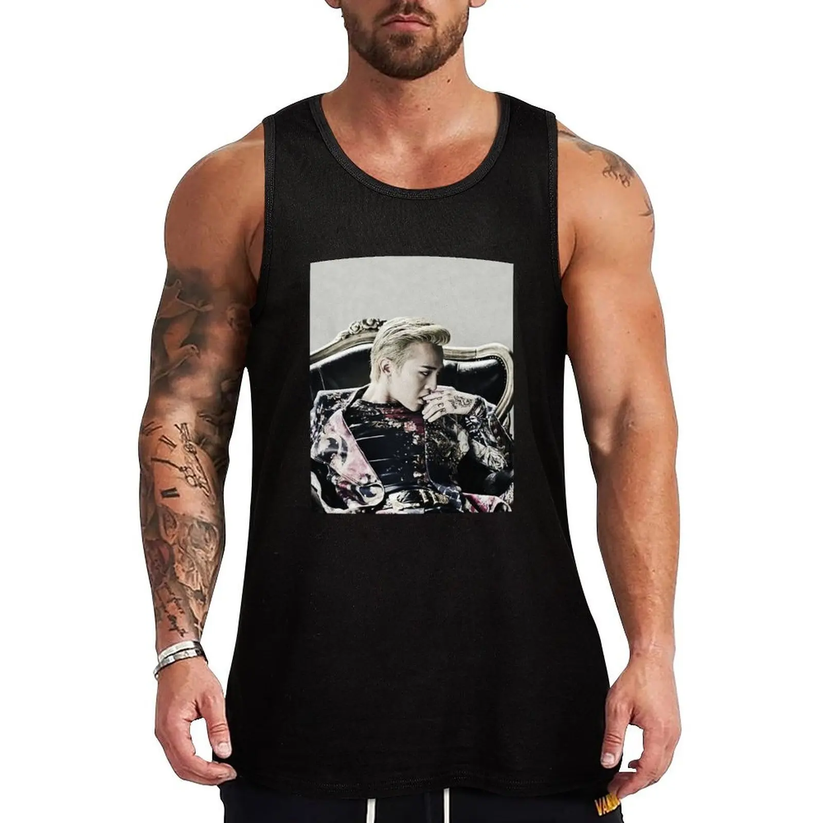 BIGBANG - G-Dragon 001 Tank Top muscular man vest for men gym t-shirts new in tops & t-shirt
BIGBANG - G-Dragon 001 Tank Top muscular man vest for men gym t-shirts new in tops & t-shirt