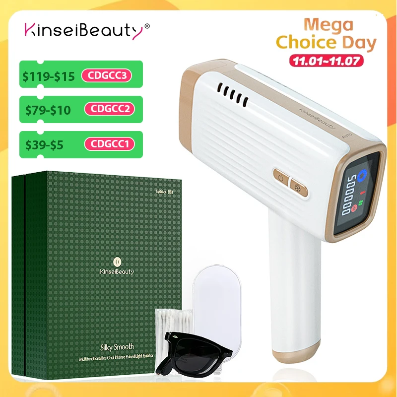 laser IPL hair removal ice cooling ipl laser hair removal Home Use Depilador Laser for Women KinseiBeauty E3 Facial Hair Remover
laser IPL hair removal ice cooling ipl laser hair removal Home Use Depilador Laser for Women KinseiBeauty E3 Facial Hair Remover