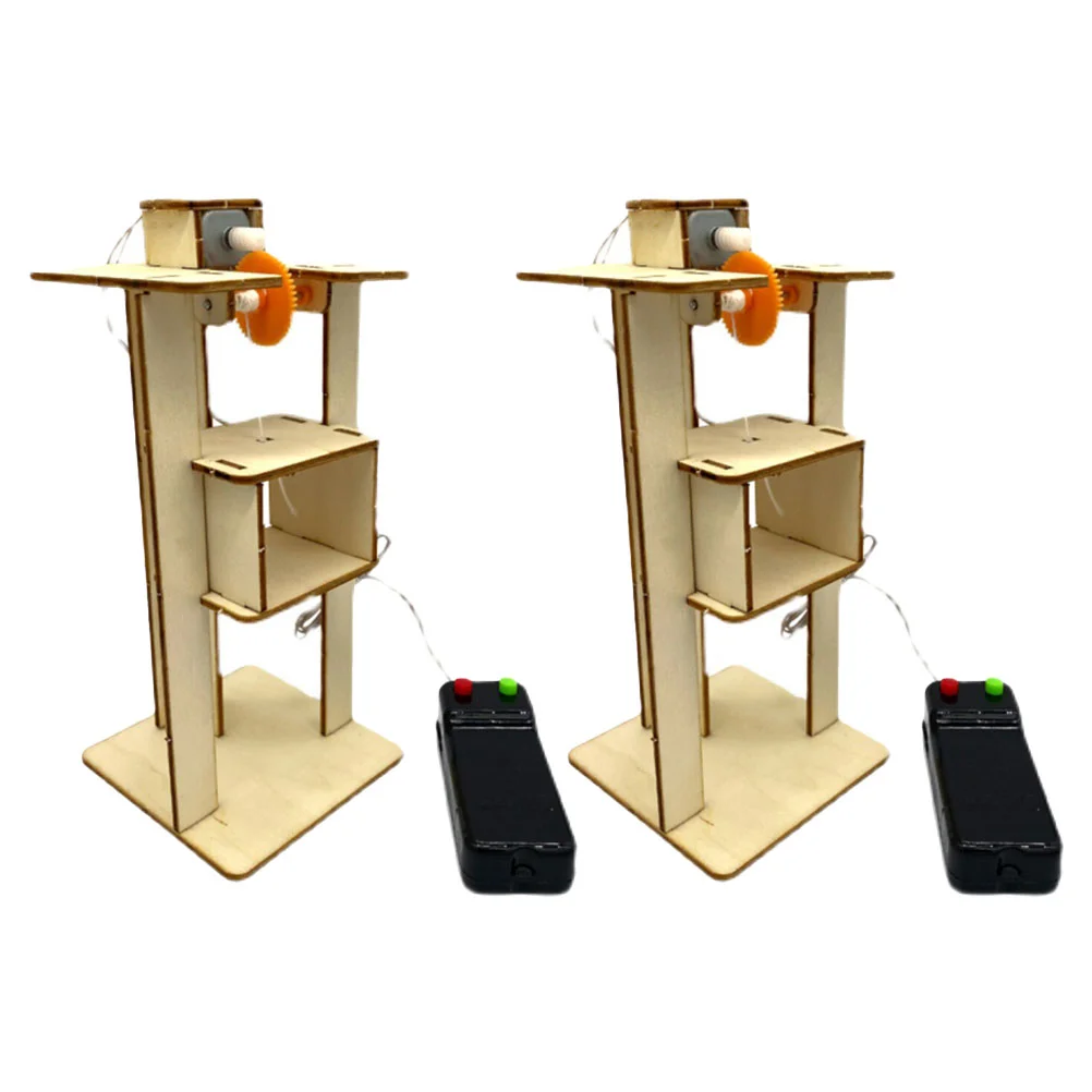 2 Pcs Elevator Model Toys Science Kit For DIY Kits Assembly Puzzle Playthings Educational Wooden Elevators Experiments Pupils
2 Pcs Elevator Model Toys Science Kit For DIY Kits Assembly Puzzle Playthings Educational Wooden Elevators Experiments Pupils