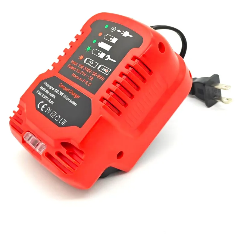 Portable Battery Charger Wireless Power Tool Spot Charger Compatible for Bauer 20V Lithium Batteries Mini Fast Charger US Plug
Portable Battery Charger Wireless Power Tool Spot Charger Compatible for Bauer 20V Lithium Batteries Mini Fast Charger US Plug