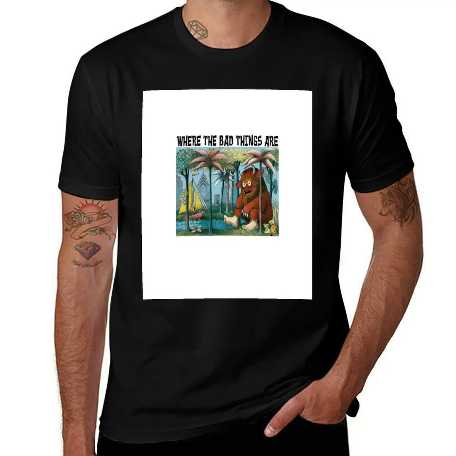Bad Things happen in Philadelphia Gritty where the wild things are T-Shirt Aesthetic clothing funny shirt cotton T-shirt men
Bad Things happen in Philadelphia Gritty where the wild things are T-Shirt Aesthetic clothing funny shirt cotton T-shirt men