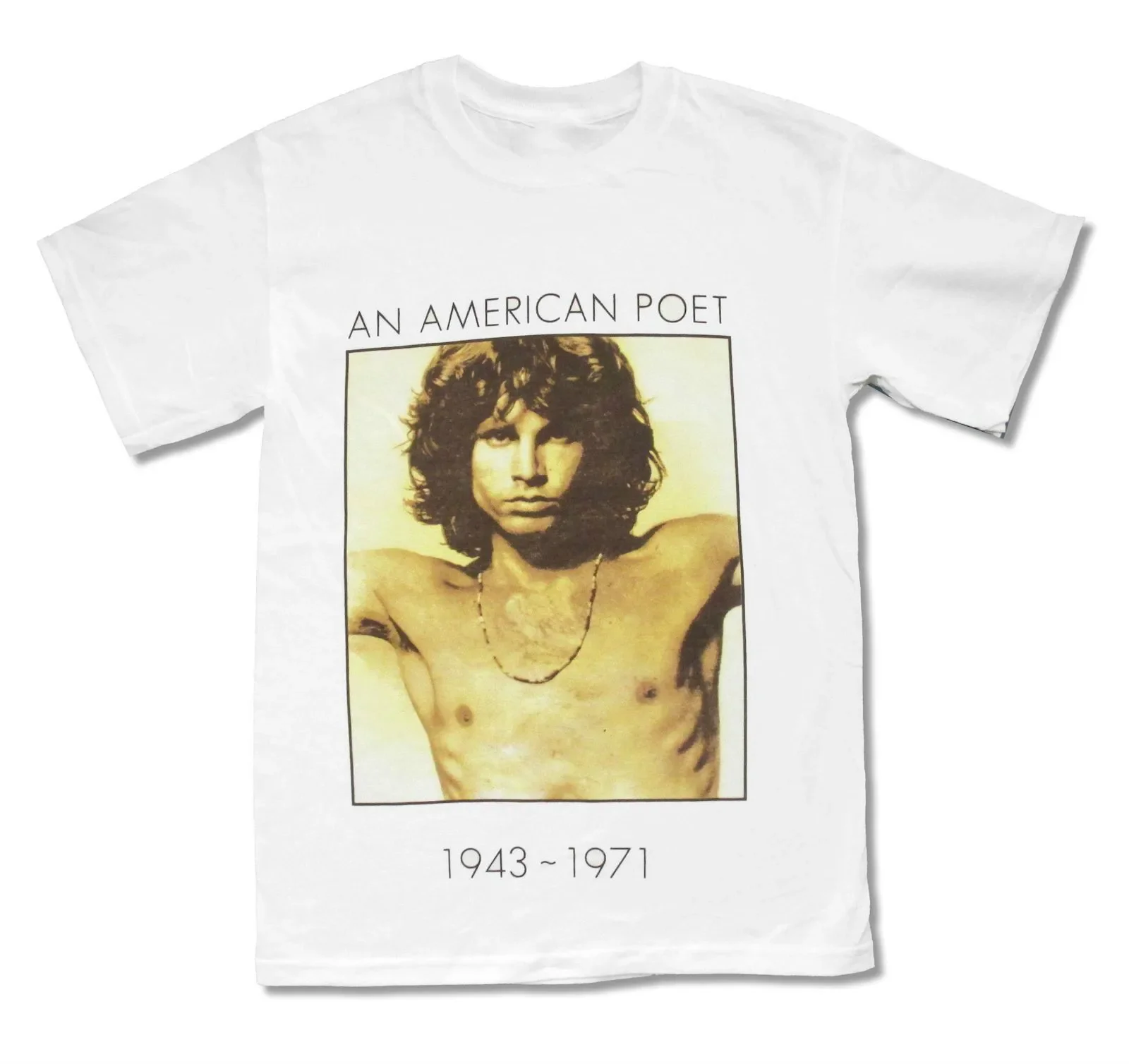 Low Price Tees Short Top The Door American Poet White T Shirt New Adult Jim Morrison Music Camisas De Lino Hombre
Low Price Tees Short Top The Door American Poet White T Shirt New Adult Jim Morrison Music Camisas De Lino Hombre