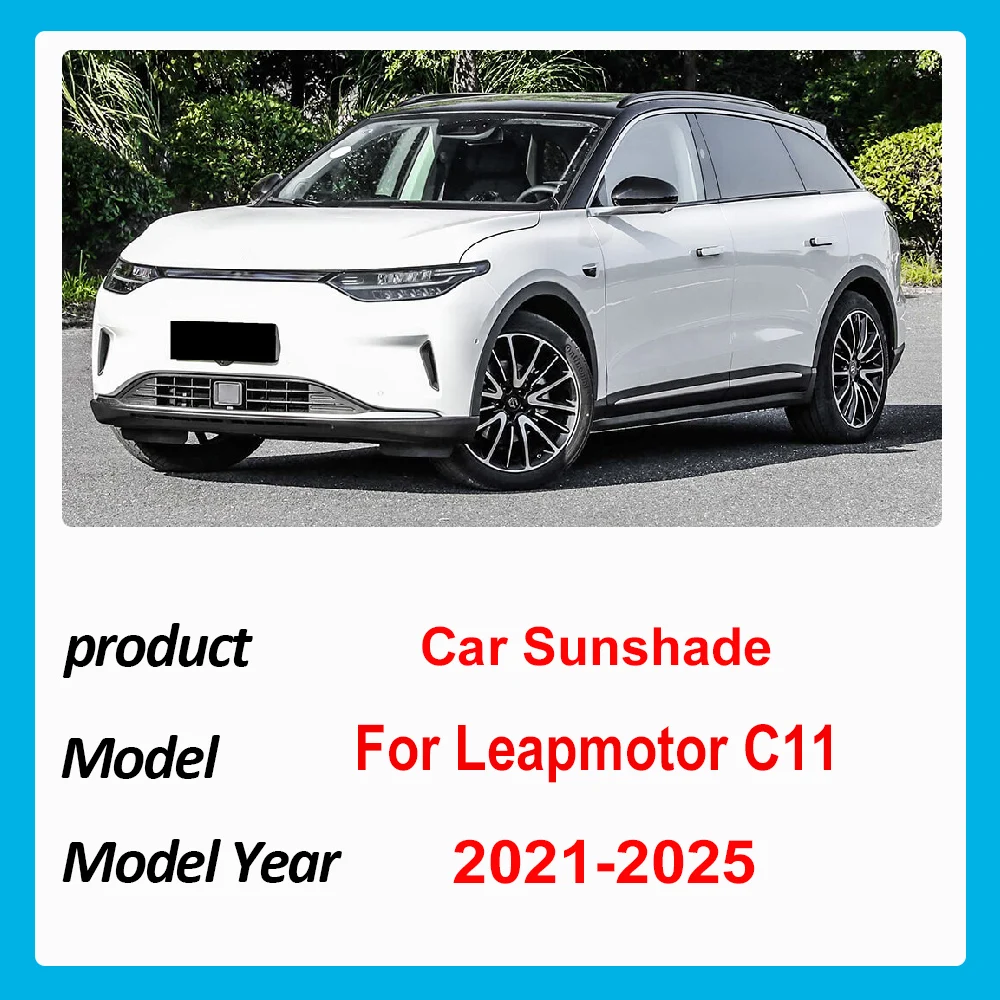 Coverage Sunshades For Leapmotor C16 Car Accessories 2024 2025 2026 Window Foils Heat Insulating Visor UV Protection Auto Tools
Coverage Sunshades For Leapmotor C16 Car Accessories 2024 2025 2026 Window Foils Heat Insulating Visor UV Protection Auto Tools