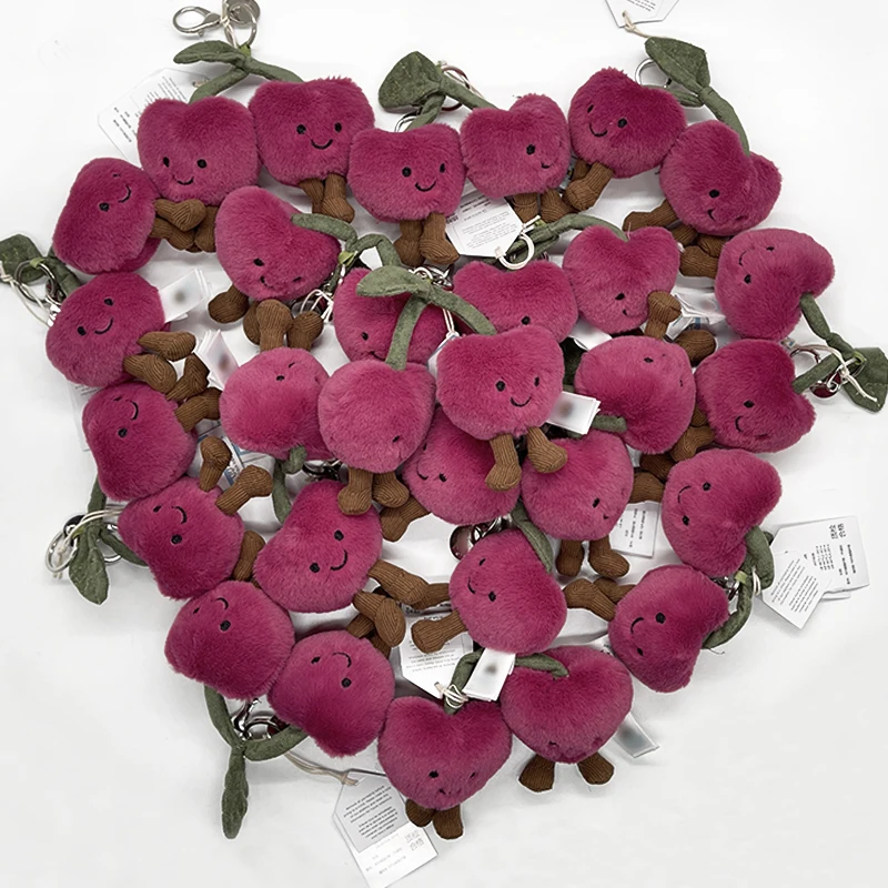 Cherry pendant bags and accessories, JC plush cherry toys, keychains and cherry ornaments for Valentine's Day and birthday gifts
Cherry pendant bags and accessories, JC plush cherry toys, keychains and cherry ornaments for Valentine's Day and birthday gifts