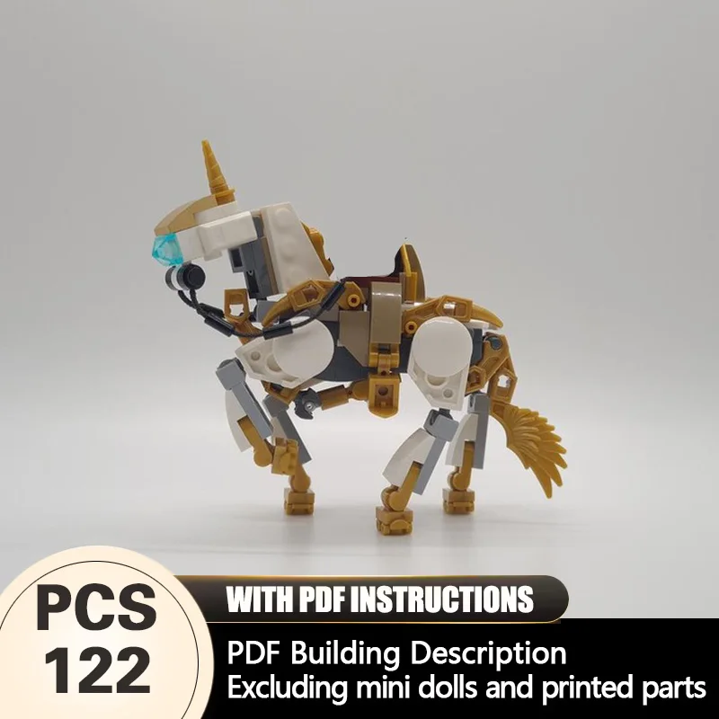 Creators Animal Series Model MOC Building Bricks Unicornis Machina Modular Technology Gifts Holiday Assemble Children Toys Suit
Creators Animal Series Model MOC Building Bricks Unicornis Machina Modular Technology Gifts Holiday Assemble Children Toys Suit