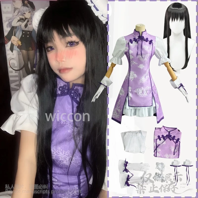 Comic Con Magica Kanamee Madokaa Akemi Homura, костюм в китайском стиле, фиолетовое платье, Cheongsam, парики Лолиты, Гаndai Kei, индивидуальный заказ
Comic Con Magica Kanamee Madokaa Akemi Homura, костюм в китайском стиле, фиолетовое платье, Cheongsam, парики Лолиты, Гаndai Kei, индивидуальный заказ