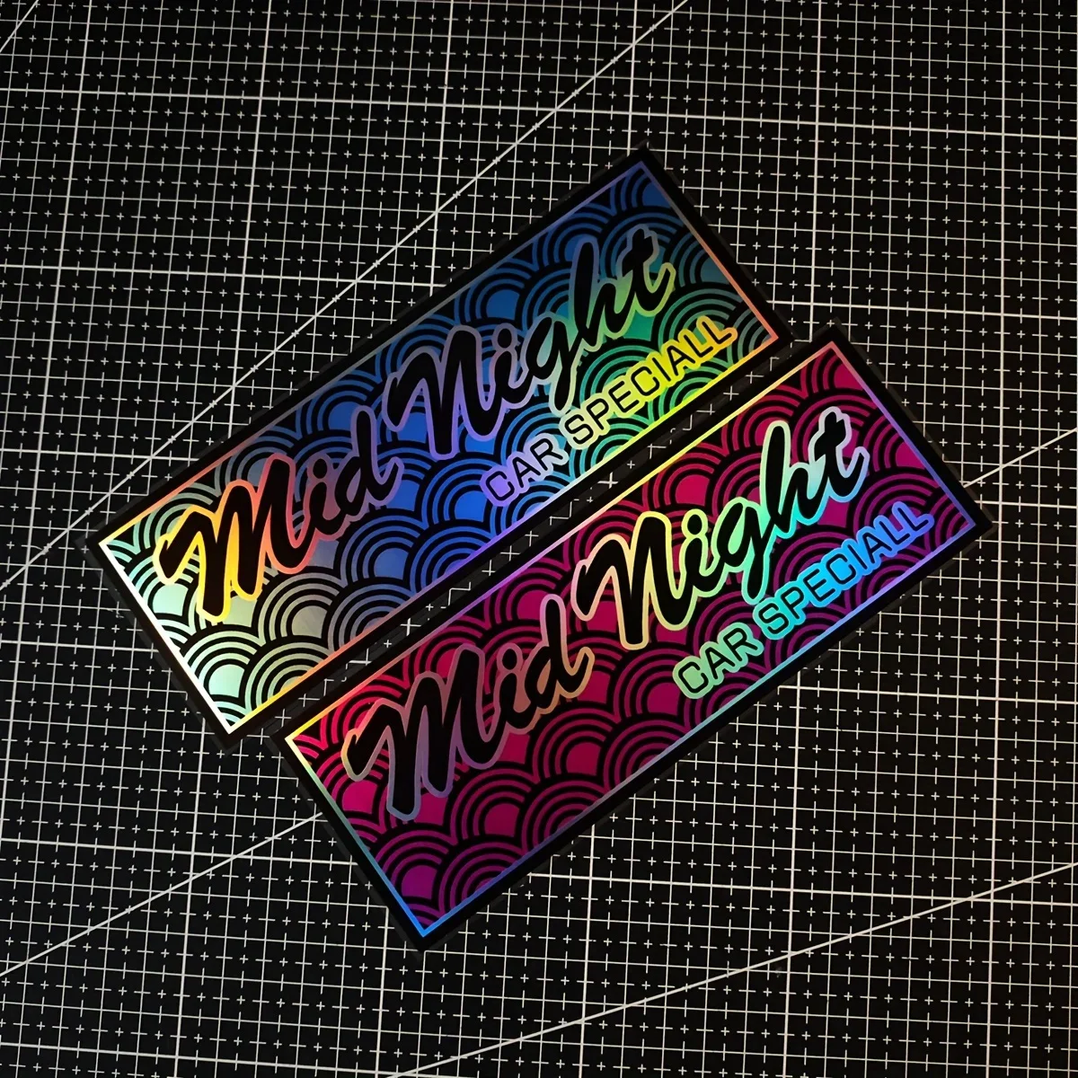 1PC "Holographic Mid Night Car Special" Car Motorcycle Sticker Set Retro Vehicle Decal for Auto Exterior Personalization
1PC "Holographic Mid Night Car Special" Car Motorcycle Sticker Set Retro Vehicle Decal for Auto Exterior Personalization