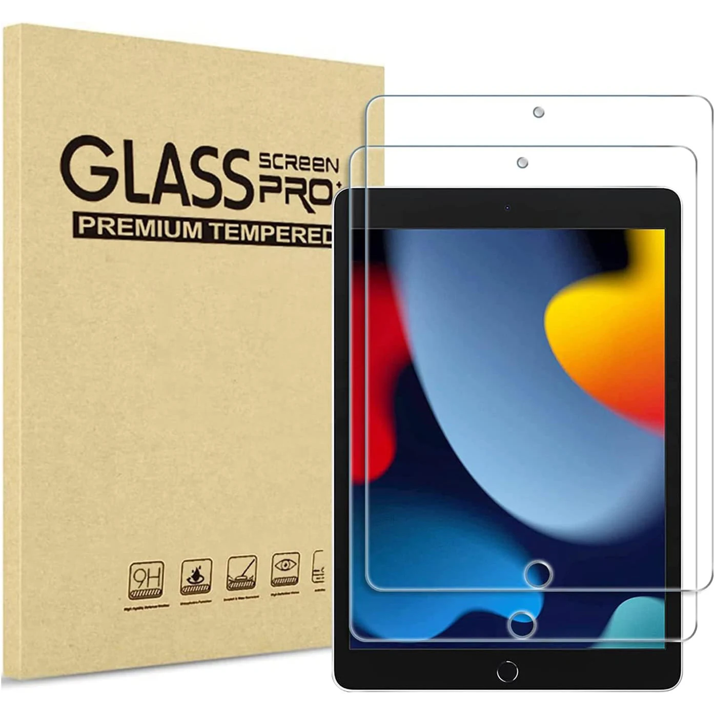 2pcs 9H Tempered Glass For iPad 10.2'' 7th 8th 9th Generation 2019/2020/2021 Clear Screen Protector Anti Scratch Protective Film
2pcs 9H Tempered Glass For iPad 10.2'' 7th 8th 9th Generation 2019/2020/2021 Clear Screen Protector Anti Scratch Protective Film