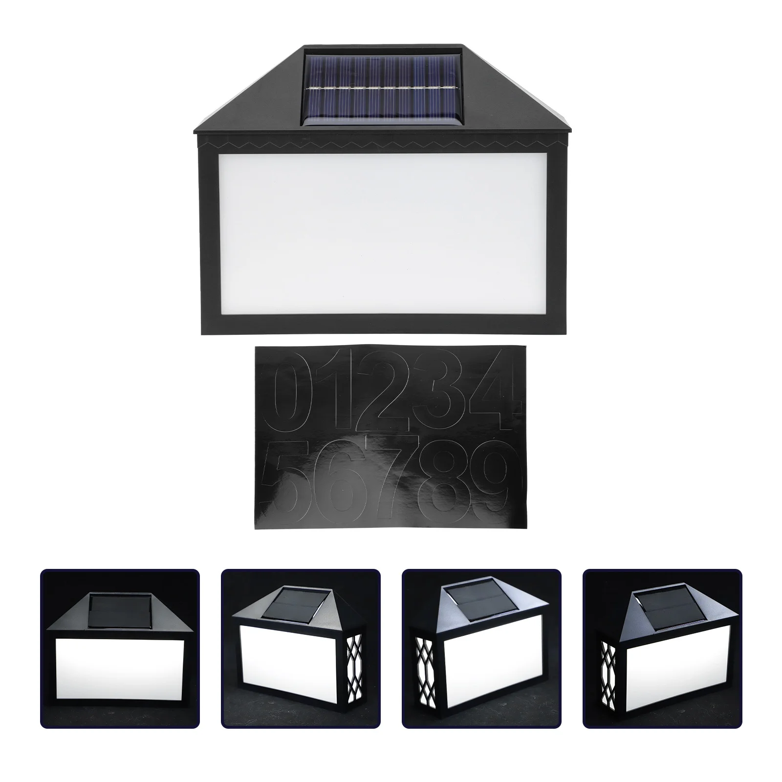 1Set Solar House Number Light Premium ABS LED Wall Mounted Doorplate Outdoor Waterproof Address Sign Bright Lighting Tool
1Set Solar House Number Light Premium ABS LED Wall Mounted Doorplate Outdoor Waterproof Address Sign Bright Lighting Tool