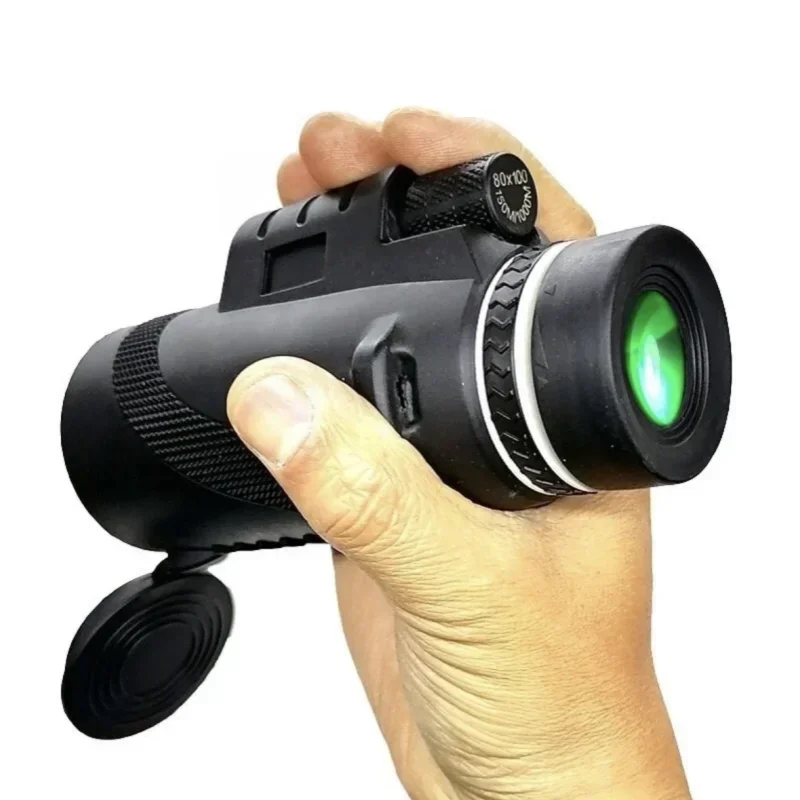 Powerful 80x100 HD Monocular 5000M Telescope Portable Long Range Zoom With Tripod Phone Clip For Outdoor Camping Tourism
Powerful 80x100 HD Monocular 5000M Telescope Portable Long Range Zoom With Tripod Phone Clip For Outdoor Camping Tourism