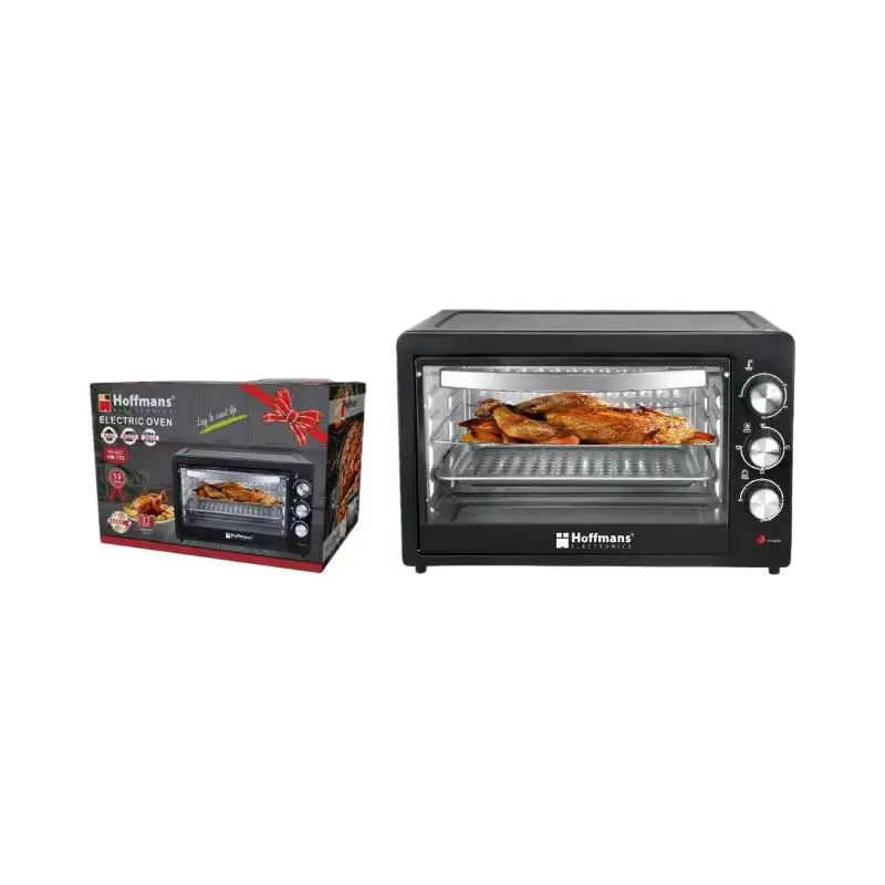 Hoffmans 55L Electric Roaster Oven 2000W Rotisserie Spit Grill Bake 3 in 1 Mechanical Knob Control for Home Daily Use
Hoffmans 55L Electric Roaster Oven 2000W Rotisserie Spit Grill Bake 3 in 1 Mechanical Knob Control for Home Daily Use