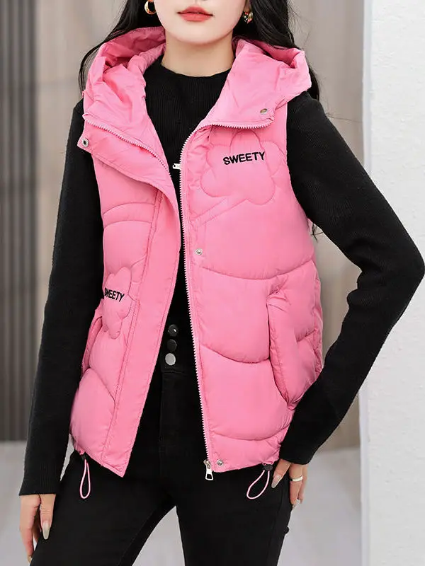 Женский пуховый жилет из хлопка для осени и зимы, для активного отдыха, в корейском стиле, с капюшоном, очень теплый, на молнии
Женский пуховый жилет из хлопка для осени и зимы, для активного отдыха, в корейском стиле, с капюшоном, очень теплый, на молнии