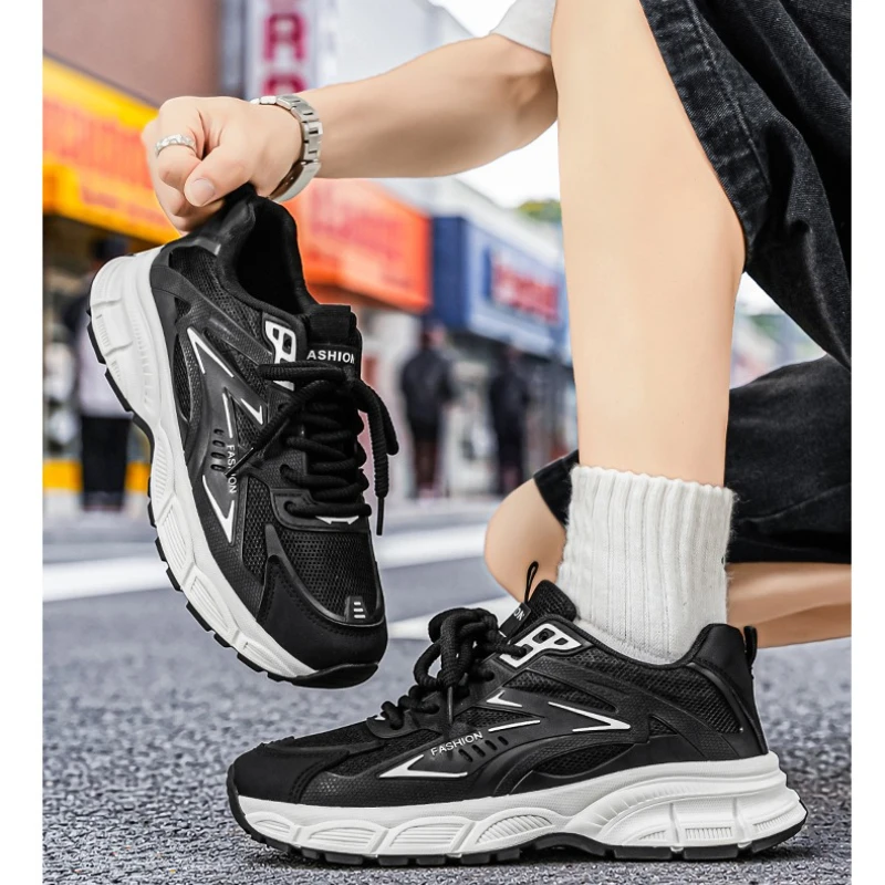 Hollowed-out Anti-slip Chunky Sneakers for Men Spring Summer Breathable Mesh Shoes Male Spring Summer New Sports Casual Shoe Man
Hollowed-out Anti-slip Chunky Sneakers for Men Spring Summer Breathable Mesh Shoes Male Spring Summer New Sports Casual Shoe Man