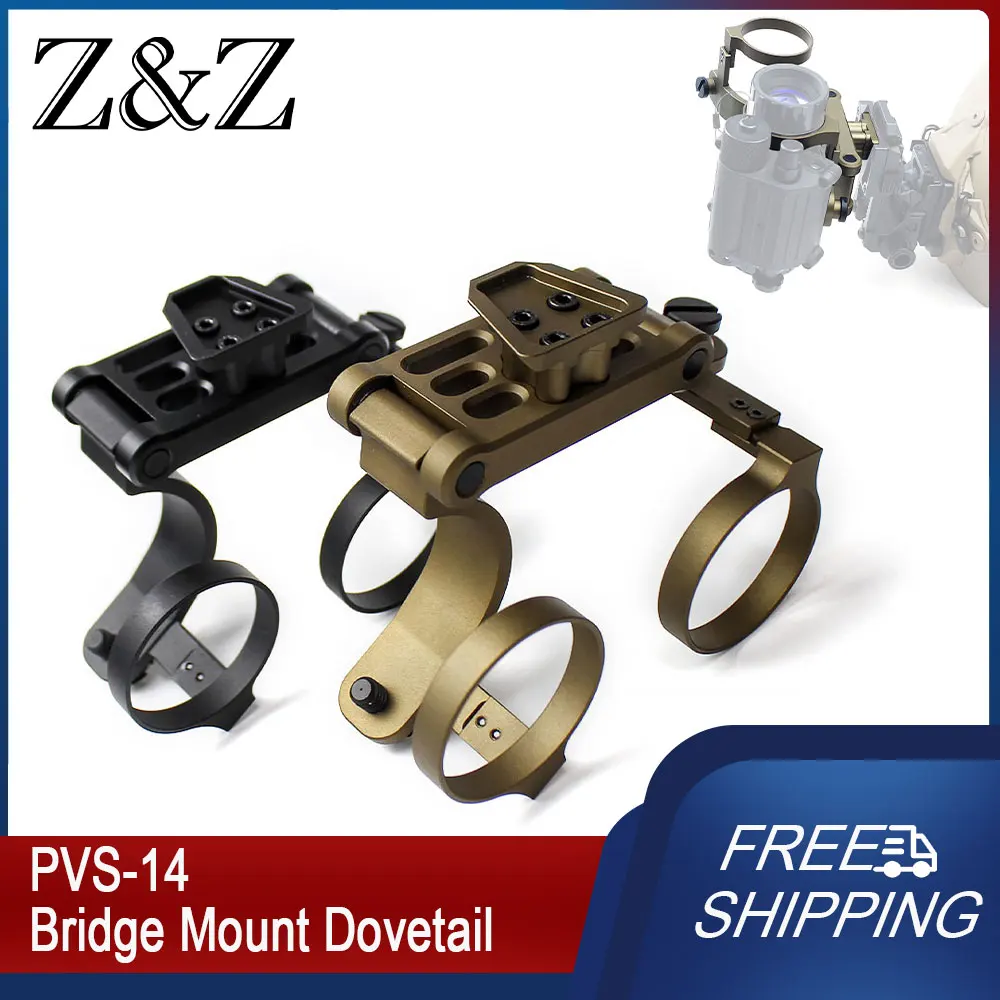 Metal PVS-14 NPBM-D Non-Powered Bridge Mount Dual Dovetail NVG Bracket for L4G24 Tactical Night Vision NVG Mount SOTAC
Metal PVS-14 NPBM-D Non-Powered Bridge Mount Dual Dovetail NVG Bracket for L4G24 Tactical Night Vision NVG Mount SOTAC